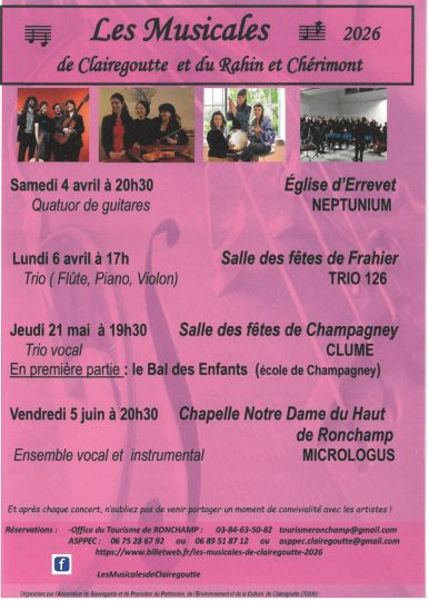 Les Musicales de Clairegoutte